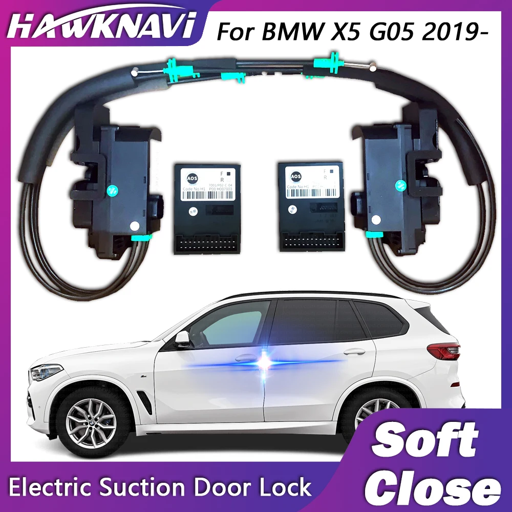 Интелигентна Електрическа Система за заключване на вратите Suncion за BMW X5 G05 2019 - с Автоматично меко затваряне на Super Silence Против Щипка Вратата на Колата