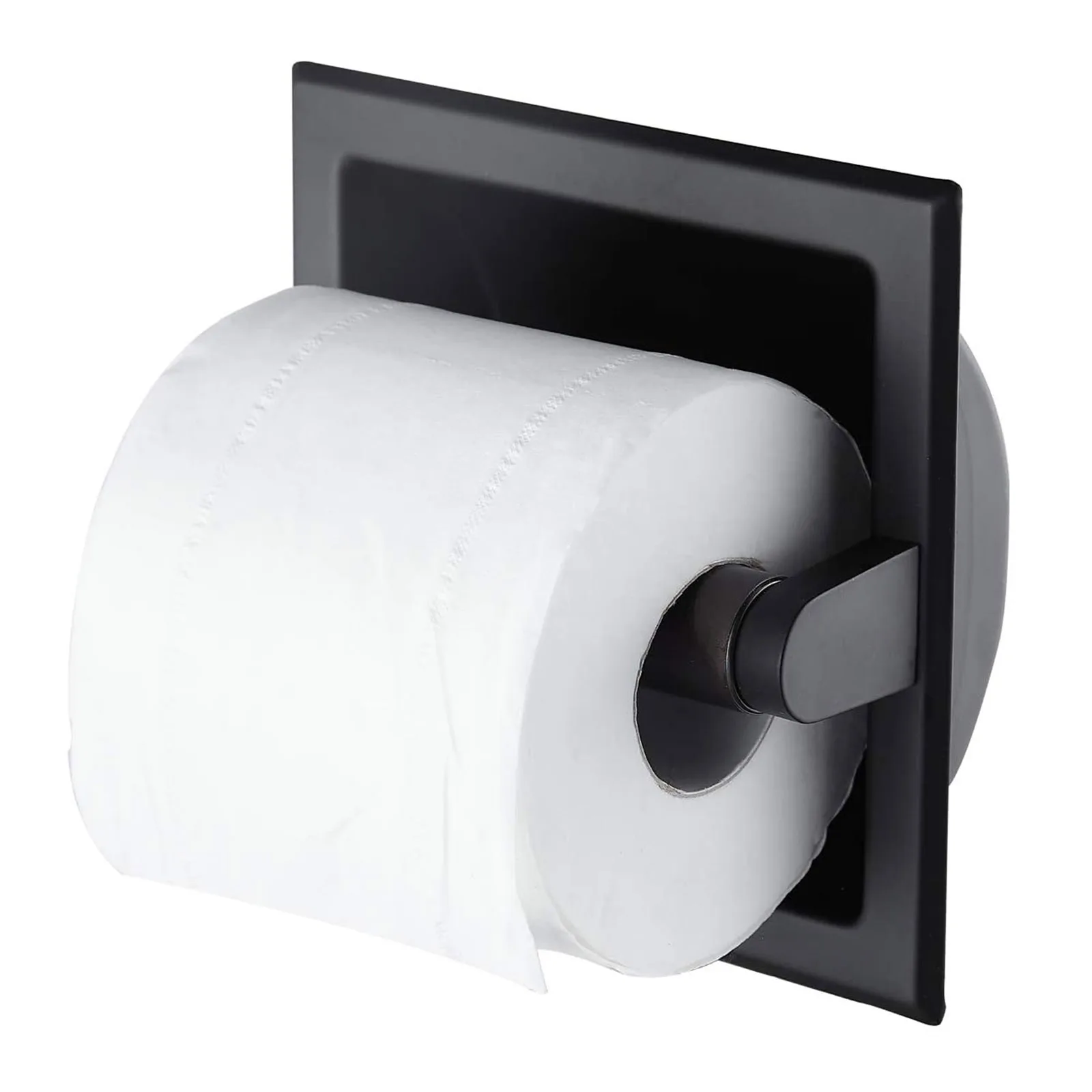 Стойка за Салфетки Вграден Държач За Тоалетна Хартия Притежателите Стена е Издълбана За Съхранение В Банята От Неръждаема Стомана, Издръжлив Roll Опаковка